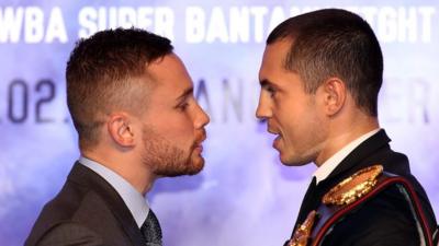 Carl Frampton and Scott Quigg