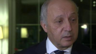 Laurent Fabius, French Foreign Minister
