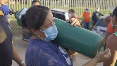 Doctors in the rainforest’s biggest city Manaus are struggling to control rising numbers of deaths from Covid-19 and soaring cases.