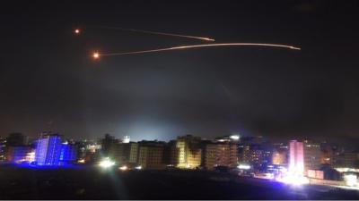 Missiles over Damascus