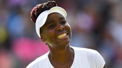 Williams forced off by rain at match point