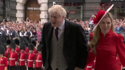 Boris Johnson and wife Carrie