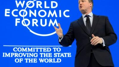 David Cameron at the World Economic Forum