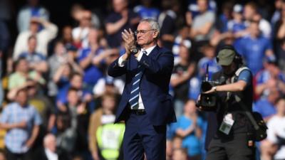 Claudio Ranieri enjoys 'warm welcome'