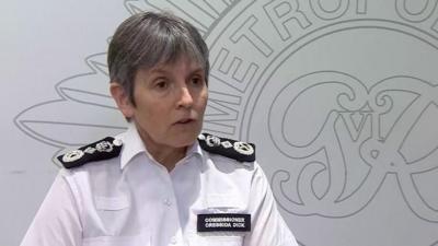 Metropolitan Police Commissioner Dame Cressida Dick