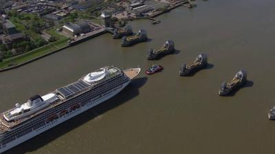 Sea Viking on the River Thames