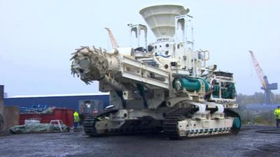 Pioneering deep sea mining machines made on Tyneside