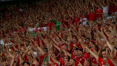 Welsh supporters