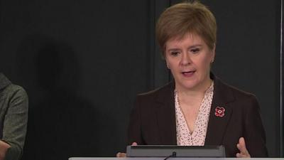 First Minister Nicola Sturgeon