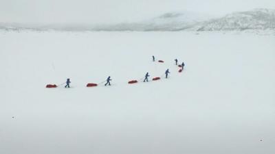 Exercise Ice Maiden training in Norway