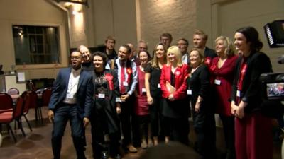 Labour celebrations in Canterbury