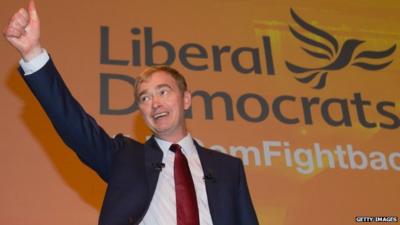 Liberal Democrat leader Tim Farron