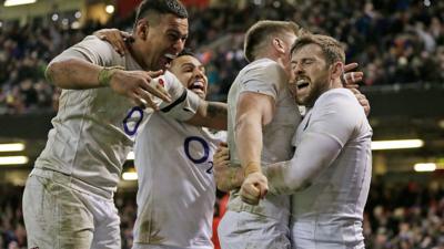 Elliot Daly's dramatic late try gave England a thrilling 21-16 victory over Wales in Cardiff in the Six Nations.