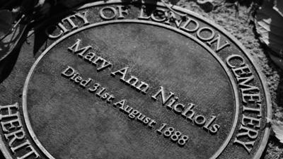 Gravestone of Mary Ann Nichols, one of Jack the Ripper's victims