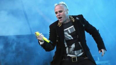 Keith Flint on stage