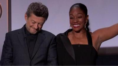 Andy Serkis and Tiffany Haddish