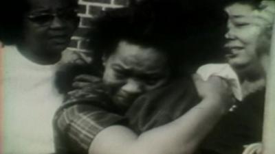Alabama bomb victim's hugging