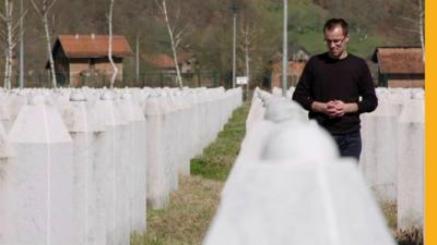 Graves in Srebrenica