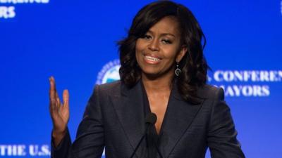 Michele Obama speaks at National Conference of Mayors 2016