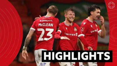 Wrexham celebrate