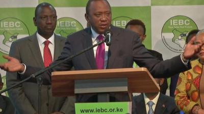 President Uhuru Kenyatta speaks