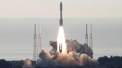 Atlas 5 rocket carrying Perseverance blasts off