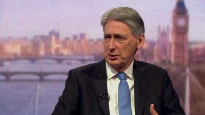 Chancellor Philip Hammond