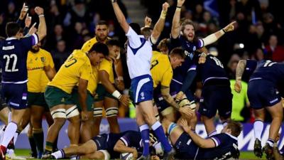 Scotland v Australia Rugby Union