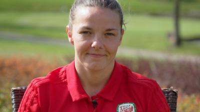 BBC Sport Wales spends time in the company of Loren Dykes who will this week become just the second player in Welsh football history to reach 100 international caps.