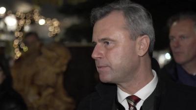 Austrian presidential candidate Norbert Hofer