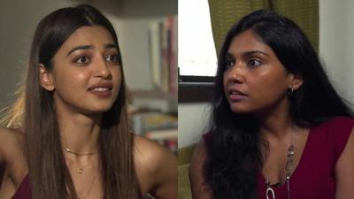 Radhika Apte and Usha Jadhav, actresses