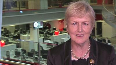 Chief executive of Diabetes UK, Barbara Young in a BBC interview