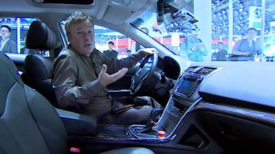 Stephen McDonell in a driverless car