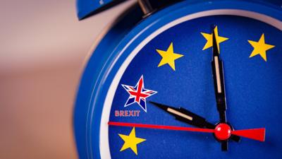 A Brexit clock