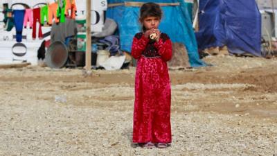 Syrian girl in Bekaa valley