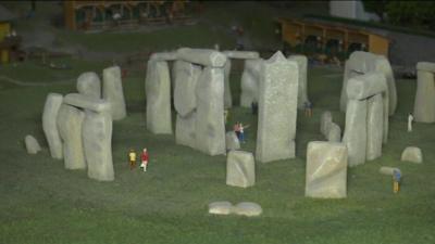 Stonehenge in miniature