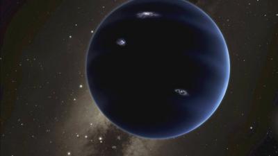 Artist's impression of a ninth planet