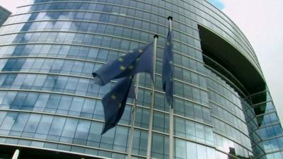 EU Parliament in Brussels