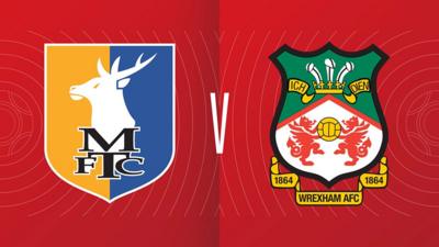 Mansfield v Wrexham FA Cup