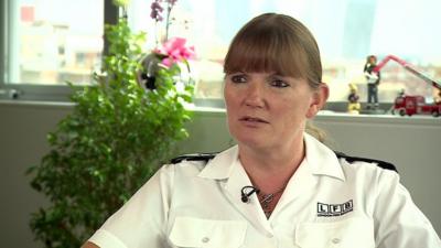 London Fire Brigade commissioner Dany Cotton