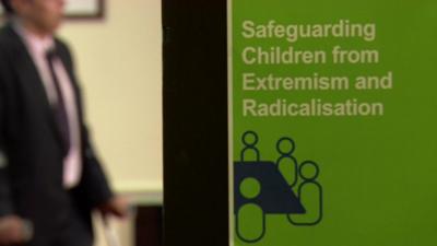 Poster: "Safeguarding Children from Extremism and Radicalisation"