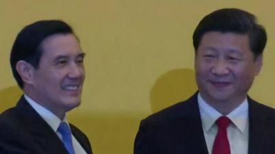 Xi Jinping and Ma Ying-jeou