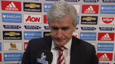 Stoke City boss Mark Hughes