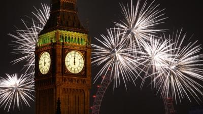 New Year's Eve fireworks