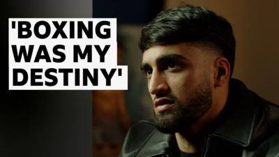 British boxer Adam Azim