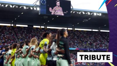 Portugal players pay tribute to Diogo Jota