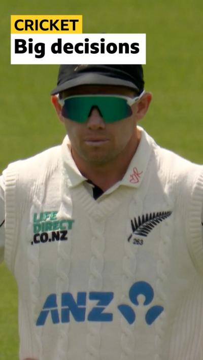 Watch as New Zealand calls for a review at the wrong moment.