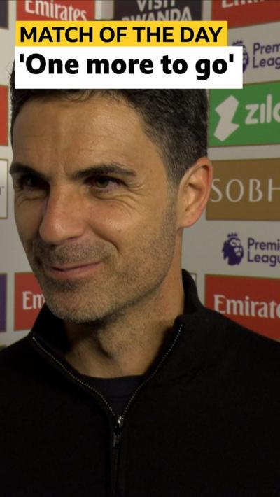 Arsenal boss Mikel Arteta