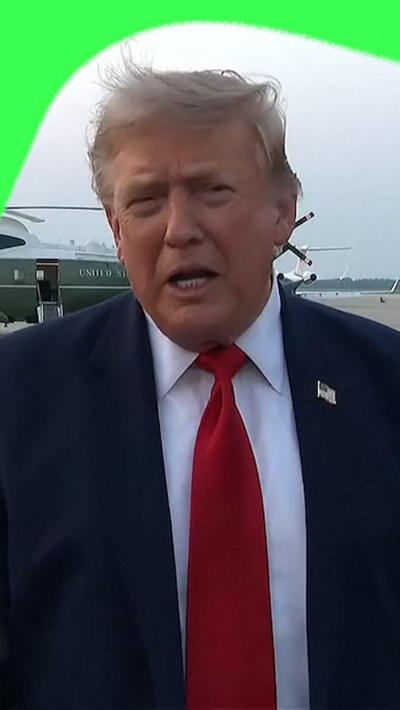 US President Donald Trump