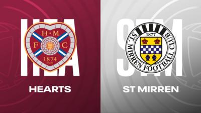 Hearts v St Mirren